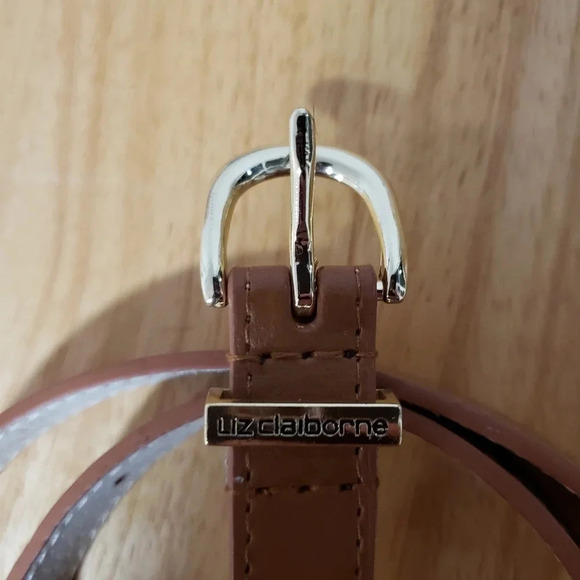 Liz Claiborne Leather Belt - Picture 3 of 4